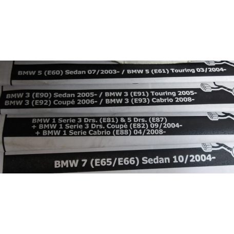 [UTÁNGYÁRTOTT ÚJ] BMW VONÓHOROG BEKÖTŐSZETT | 1-ES / 3-AS / 5-ÖS / 7-ES 