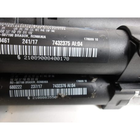 (ÁR/DB)[GYÁRI BONTOTT] BMW JOBB ÉS BAL OLDALI CSOMAGTÉR TELESZKÓP | 4-ES F36+LCI | 51 24 7432375 / 51 24 7432376