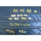 ÁR/DB! [GYÁRI HASZNÁLT] 2DB BRIDGESTONE NYÁRI GUMI - POTENZA RE050A - 245 / 45 R18 - 100W - DOT: 2513 ; 6,8MM