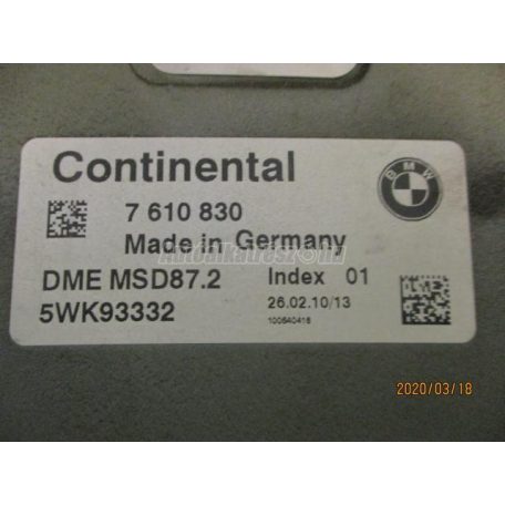 Motorvezérlő - bmw 740