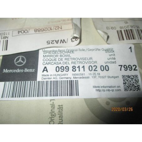 Visszapillantó tükör borítás - mercedes-benz c-osztály