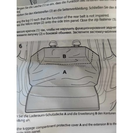 (GYÁRI ÚJ) MINI Csomagtér takaró Countryman R60