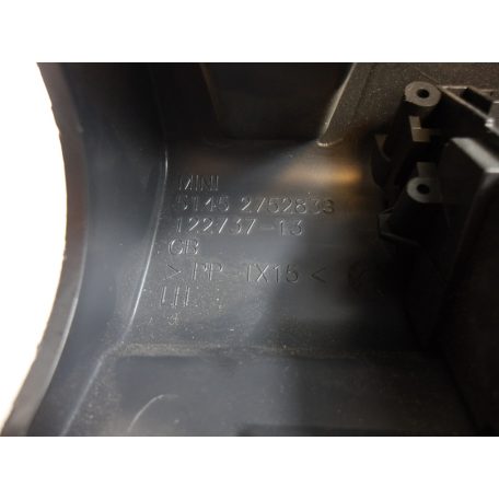 [GYÁRI BONTOTT] MINI KULCSFOGLALAT / INDITÓ GOMB | COOPER R55+LCI / R56+LCI  / R57+LCI | 51 45 2752833