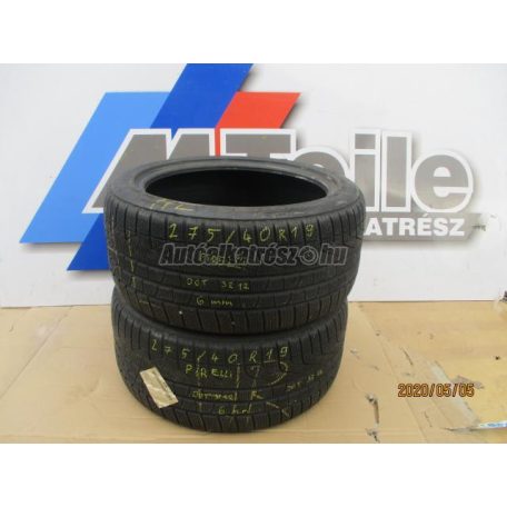 Pirelli sottozero winter téli 275/40r19 105 v tl 2012