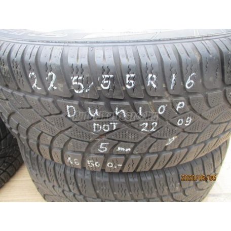 Dunlop dp wintersport 3d téli 225/55r16 95 h tl 2009  / egyéb  - alufelni 16x5,5 - bmw 5-ös sorozat
