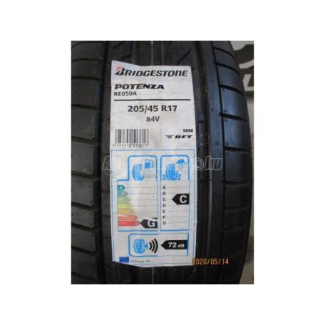 Bridgestone potenza re050a rsc nyári 205/45r17 84 v tl 2013