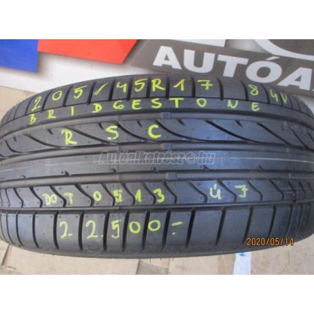Bridgestone potenza re050a rsc nyári 205/45r17 84 v tl 2013
