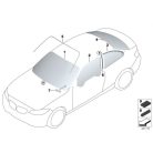 [GYÁRI ÚJ] BMW - Fix Kisüveg - JOBB HÁTSÓ - 2-es F22+LCI , F87 M2