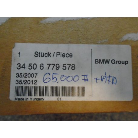 [GYÁRI BONTOTT] BMW - ABS VEZÉRLŐ | E81, E82, E88, E87+LCI, E90, E91, E92 E93, / 1-ES; 3-AS | 34506779578