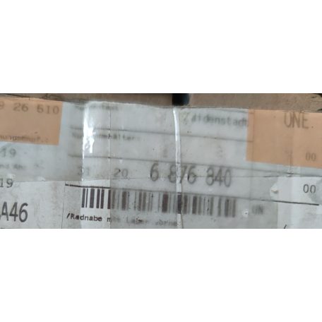 (GYÁRI ÚJ) BMW Első kerékagy csapággyal  1-es F20+LCI / F21+LCI / 2-es F22+LCI / F23+LCI / 3-as F30+LCI / F31+LCI / F34 GT+LCI / 4-es F32+LCI / F33+LCI / F36 Gran Coupé+LCI 