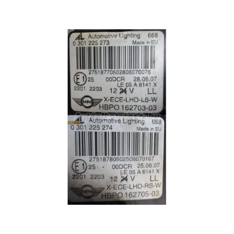 Fényszóró - mini cooper