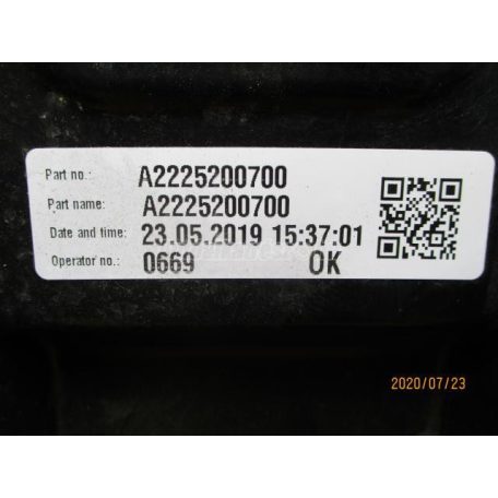 Motorburkolat - mercedes-benz s-osztály