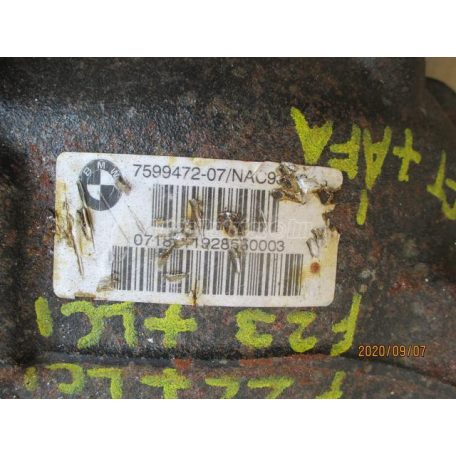 Differenciálmű - bmw 1-es sorozat