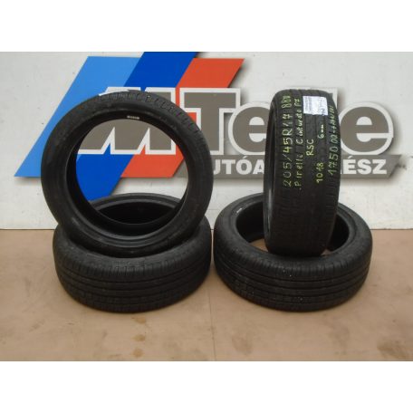 ÁR/GARNITÚRA [GYÁRI HASZNÁLT] NYÁRI GUMI - 205 / 45 R17 - 88W - PIRELLI - CINTURATO P7 - RSC - DOT: 1018 ; 6mm