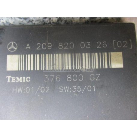 Motorvezérlő - mercedes-benz clk-osztály