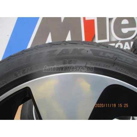 Bridgestone blizzak lm-32 téli 215/45r20 95 v tl 2013  / gyári alufelni 20x7,5 - bmw i8 i12+lci / i15