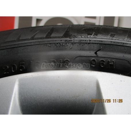 Michelin alpin5 téli 205/60r16 96 h tl 2014  / gyári acélfelni 16x7 - bmw 3-as sorozat f30+lci / f31+lci, 4...