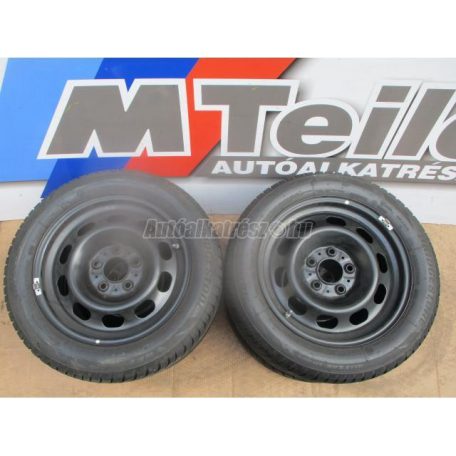 Bridgestone blizzak lm001 téli 205/55r16 91 h tl 2017  / gyári acélfelni 16x7 - bmw 1-es sorozat f20+lci/f21+lci, 2-e...