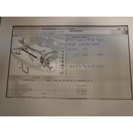 Lámpatartó - bmw 2-es sorozat