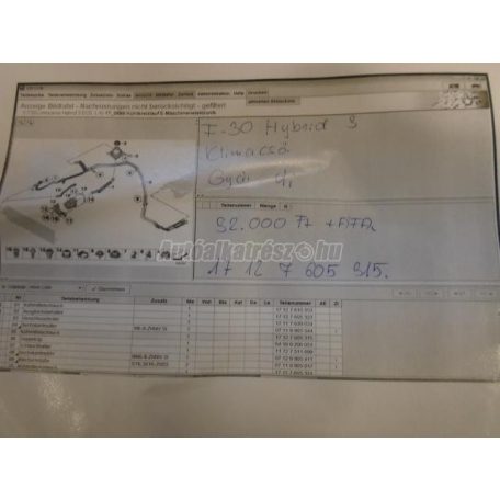 Klímacső - bmw 3-as sorozat