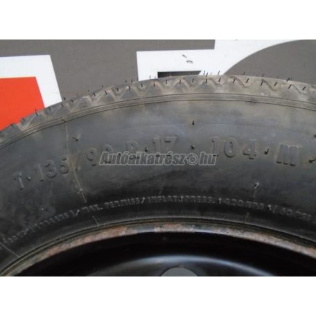 Continental nyári 135/90r17 104 m tl 2007  / gyári acélfelni 17x4 - bmw x3 e83+lci