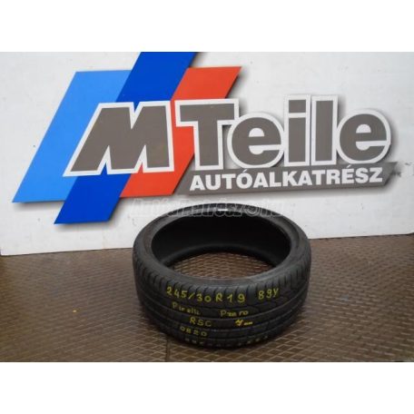 Pirelli pzero nyári 245/30r19 89 y tl 2020