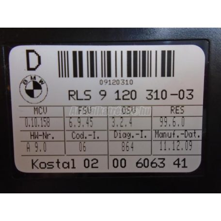Esőszenzor - bmw 5-ös sorozat