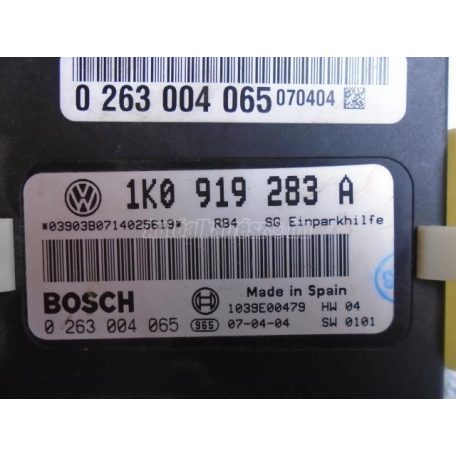 Parkolásasszisztens vezérlő - volkswagen golf v