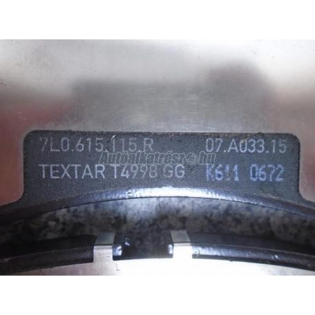 Fékbetét szett - porsche cayenne