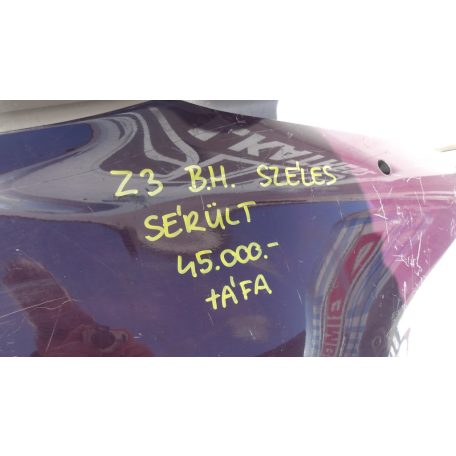  [GYÁRI BONTOTT] BMW Z3 BAL HÁTSÓ SZÉLES SÁRVÉDŐ SÉRÜLT