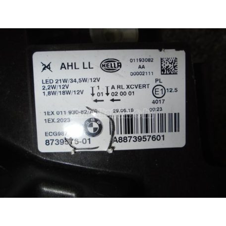 Fényszóró - bmw 1-es sorozat