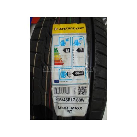 Dunlop Sport Maxx RT nyári 205/45R17 88 W TL 2017