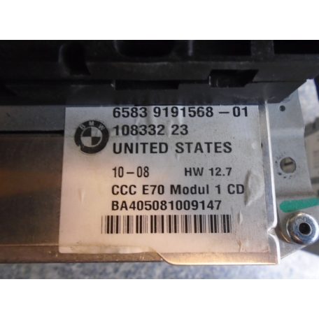 ár/db! [GYÁRI BONTOTT] BMW - CCC Modul - X5 / E70 