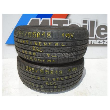 Continental Contact SSR nyári 255/55R18 109 V TL 2008