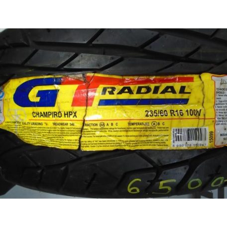 GT Radial Champiro HPX nyári 235/60R16 100 V TL 2009