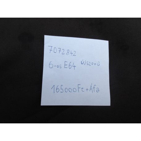 [GYÁRI ÚJSZERŰ] BMW SZÉLFOGÓ + TÁSKA | 6-OS E64 | 7072842