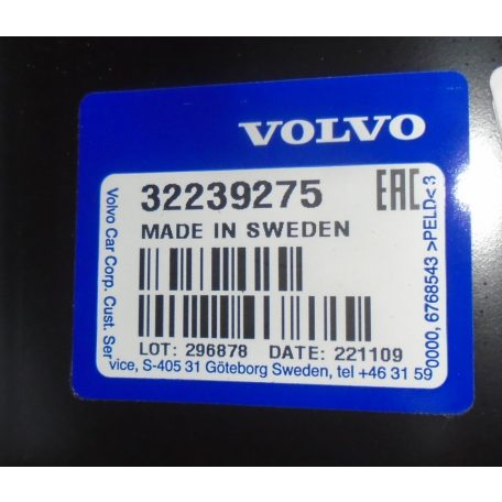 [GYÁRI ÚJ] VOLVO - KAROSSZÉRIA ELEM, JOBB HÁTSÓ + BELSŐ ELEM - VOLVO XC 90 (2016-->)