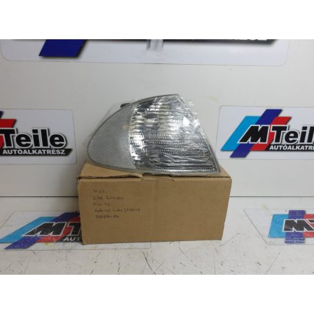 [UTÁNGYÁRTOTT ÚJ] BMW JOBB ELSŐ IRÁNYJELZŐ (FEHÉR) | 3-AS E46 (régi típus) | 