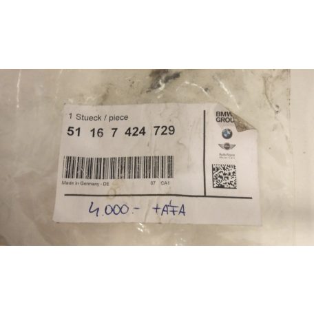(GYÁRI ÚJ) BMW G11/G12 BAL ELSŐ AJTÓ TÖMITÉS 7424729