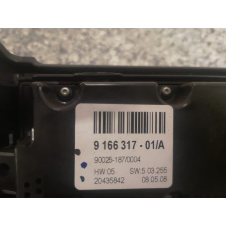 [GYÁRI BONTOTT] BMW - HÁTSÓ KLÍMA PANEL | E71 / X6 | 9166317