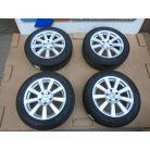 ár/db! [UTÁN GYÁRTOTT HASZNÁLT] MAGMA Kronprinz -alufelni szett téli gumikkal - 225/55R17 - 97H - 4mm - dot: 2716 - ALPIN 5 - 