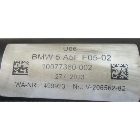 [GYÁRI ÚJSZERŰ] BMW VONÓHOROG | 2-ES | U06 | 5A5FF05