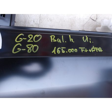 [GYÁRI ÚJ] BMW BAL HÁTSÓ AJTÓ G20/G80