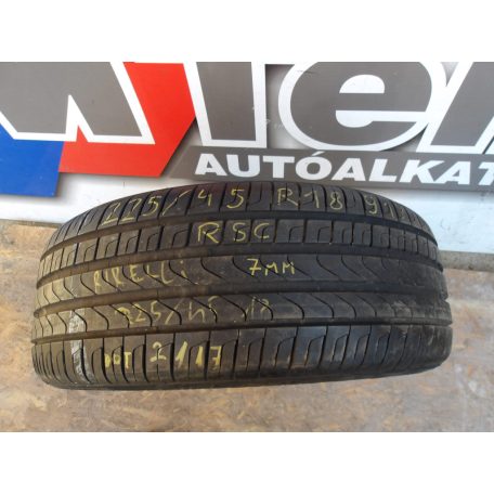 [GYÁRI HASZNÁLT] PIRELLI | RSC | DOT 2117| 7mm | 225/45R18 91H