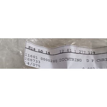 (GYÁRI ÚJ) BMW Tömítőgyűrű 3-as E30 / E36 / 5-ös E28 / E34 / 6-os E24 / 7-es E23 / E32 / 8-as E31