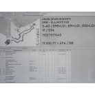 ÁR/DB [GYÁRI BONTOTT] BMW - OLAJHŰTŐ CSŐ - 3-AS / E90+LCI ; E91+LCI ; E92+LCI X1 / E84 - 1722	7577643