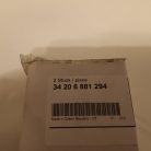 (GYÁRI ÚJ) BMW "M" logóval ellátott féknyereg rögzítő kapocs