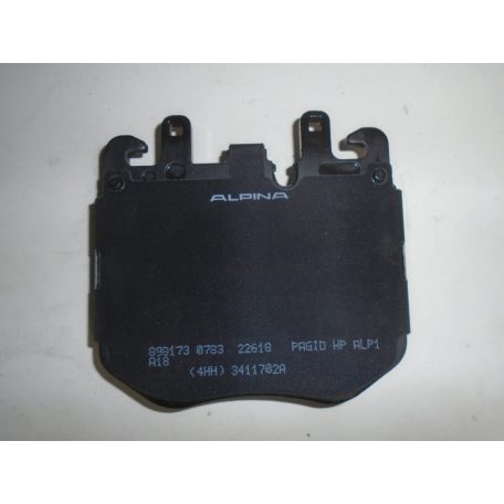 ÁR/SZETT [GYÁRI ÚJ] BMW - ALPINA ELSŐ FÉKBETÉT SZETT - 5-ÖS ; 7-ES ;  8-AS ; X5 ; X6 ; X7 /  G30 ; G31 ; G11 ; G12 ; G14; G15 ; G05 ; G06 ; G07 