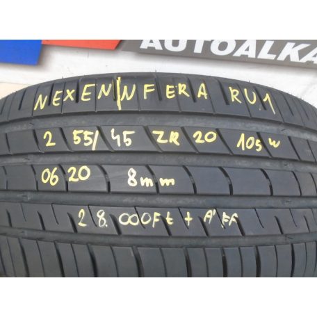 [GYÁRI BONTOTT] NEXEN - NFERA RU1 | 255/45ZR20 | 105W | 0620 | 8mm 