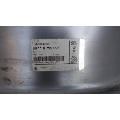 ÁR/DB! [GYÁRI BONTOTT] BMW F06/F10- ALUFELNI STYLE 512 8.5JX20 ET33 6792596